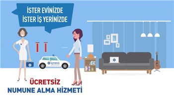Evden / İşyerinden Numune Alma Hizmeti ile Siz Nerede Synevo Orada.